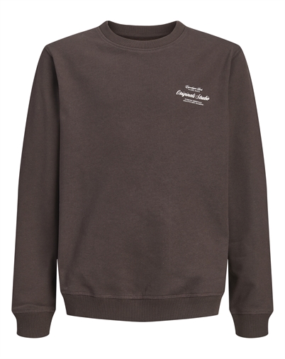 Jack & Jones Junior - JORNorrebro Typo Back Sweatshirt - Java